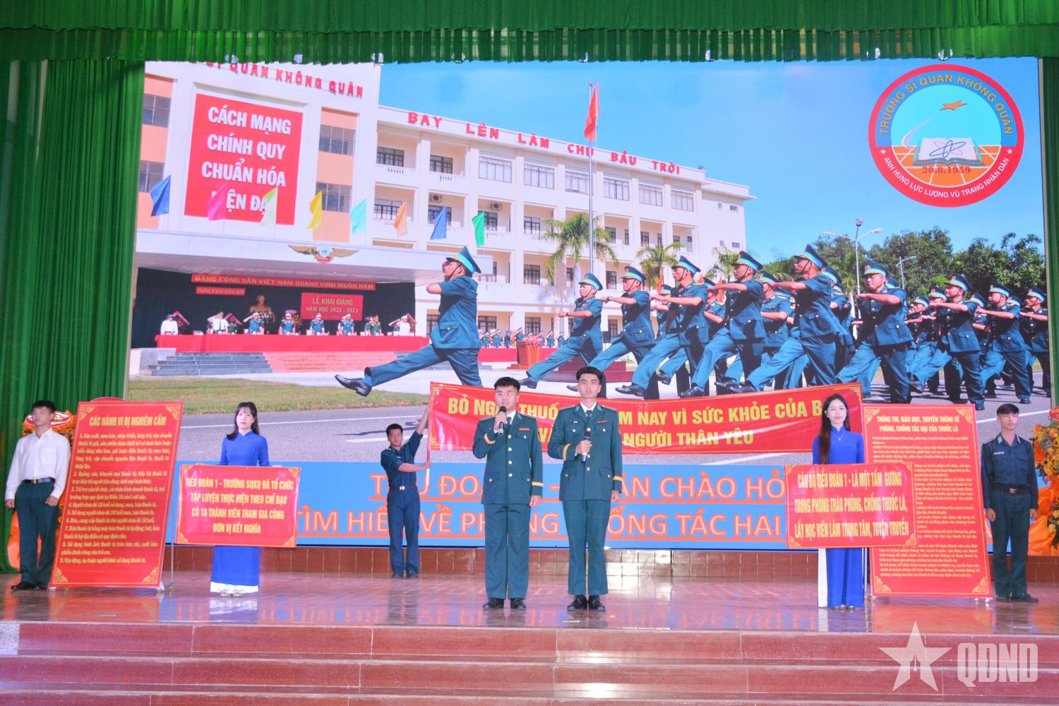 Bộ đội Không quân đẩy mạnh tuyên truyền phòng, chống tác hại của thuốc lá